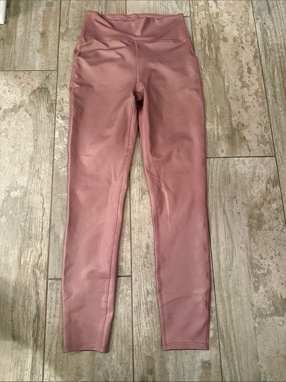 Abercrombie & Fitch Dusty Rose High-Waist Leggings
